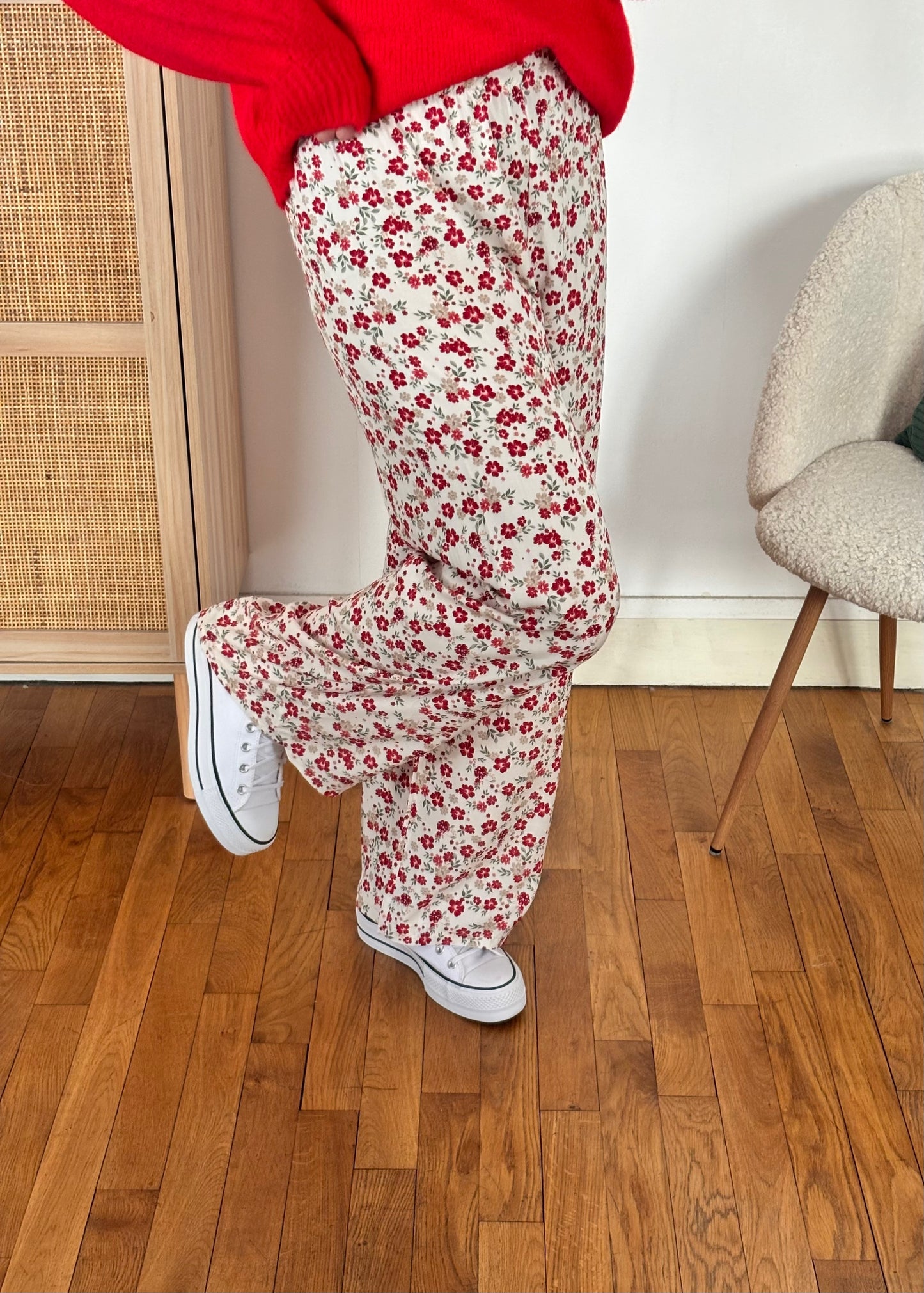 Pantalon rouge Eneko