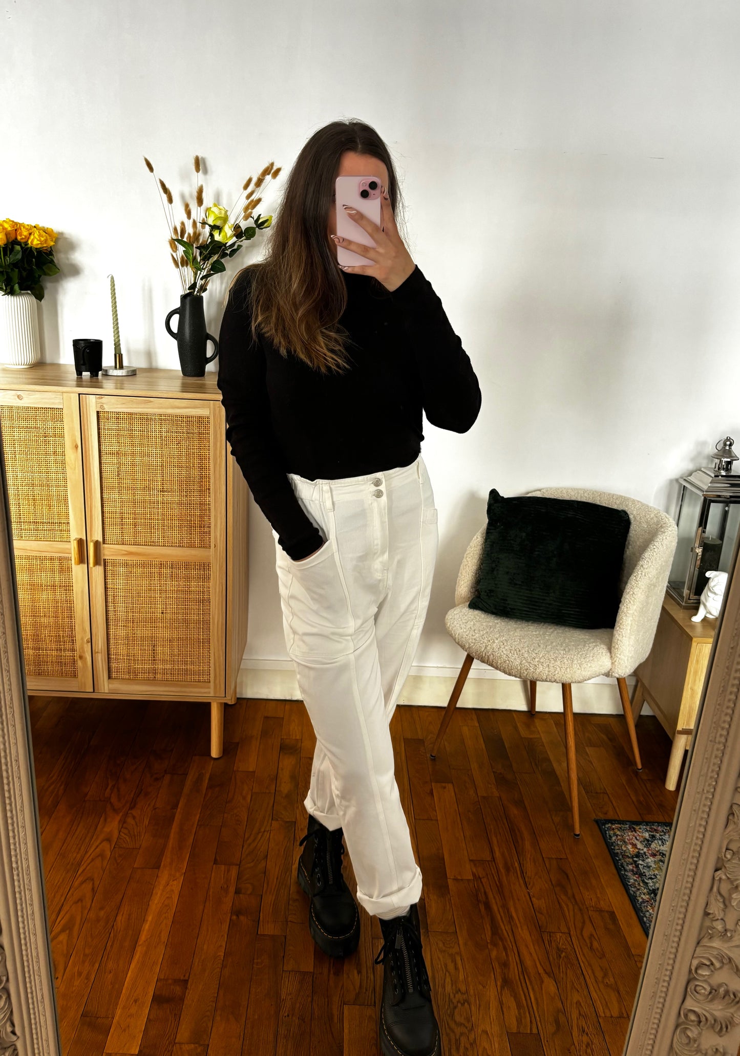 Pantalon écru Willy