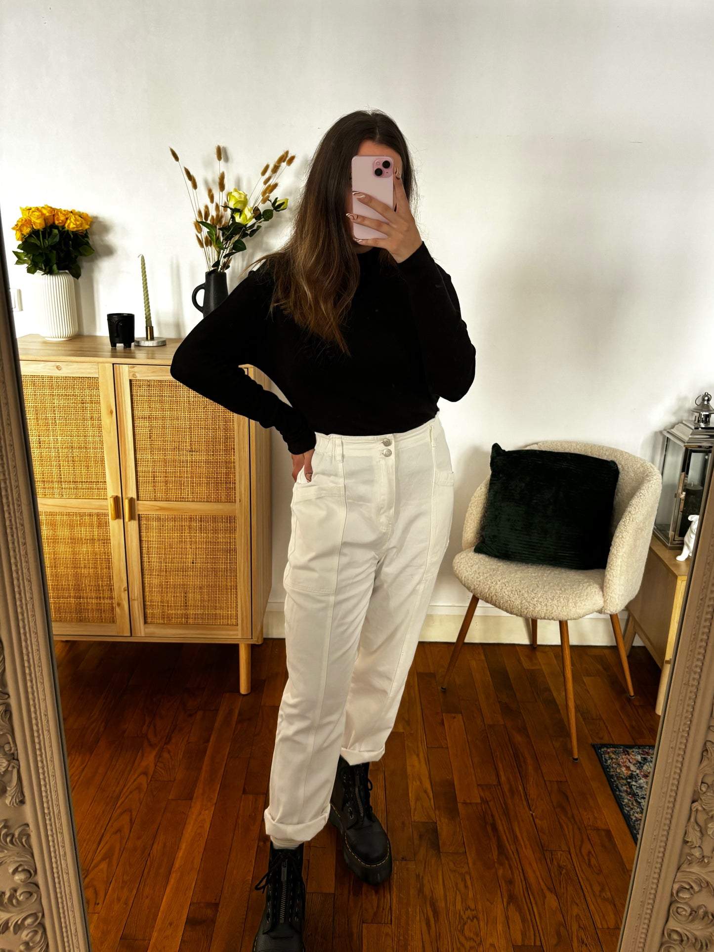 Pantalon écru Willy