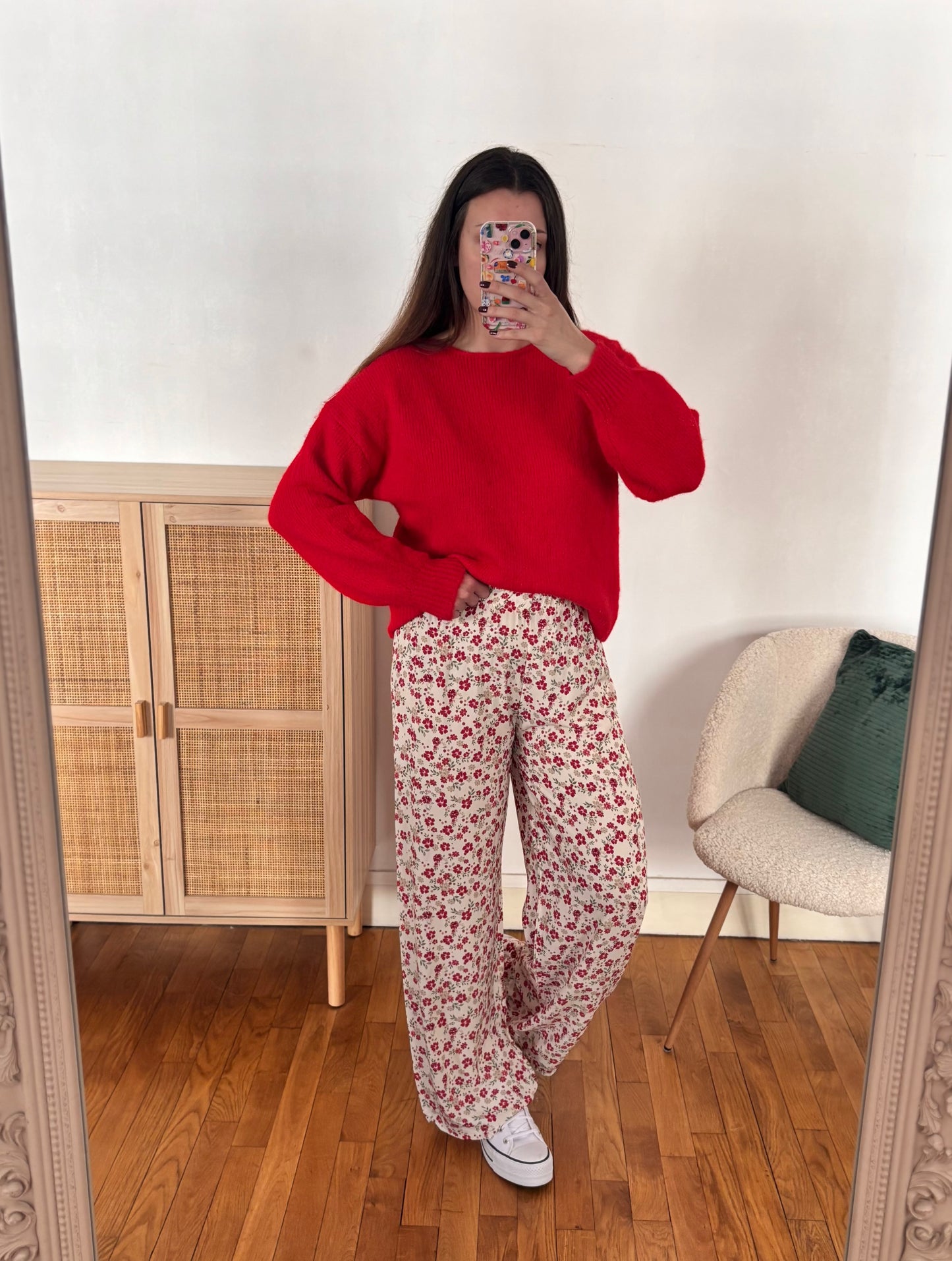 Pull Matheïs rouge