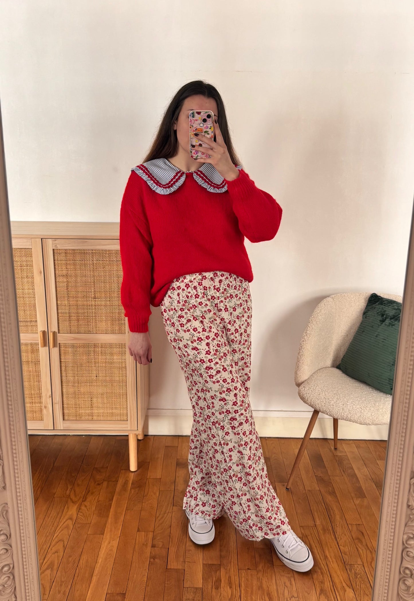 Pantalon rouge Eneko