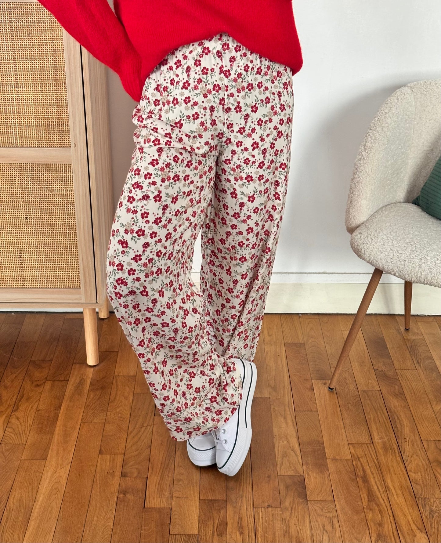 Pantalon rouge Eneko