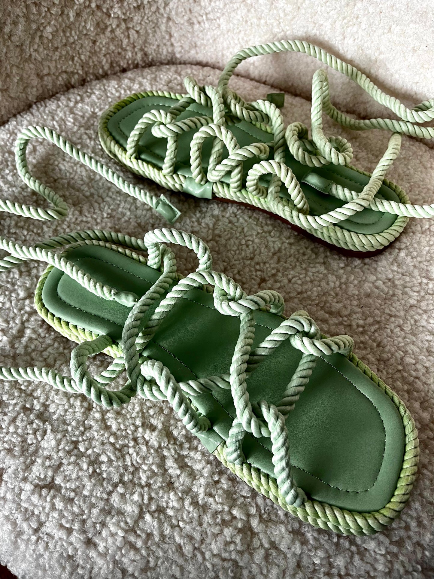 Sandales Hana vertes