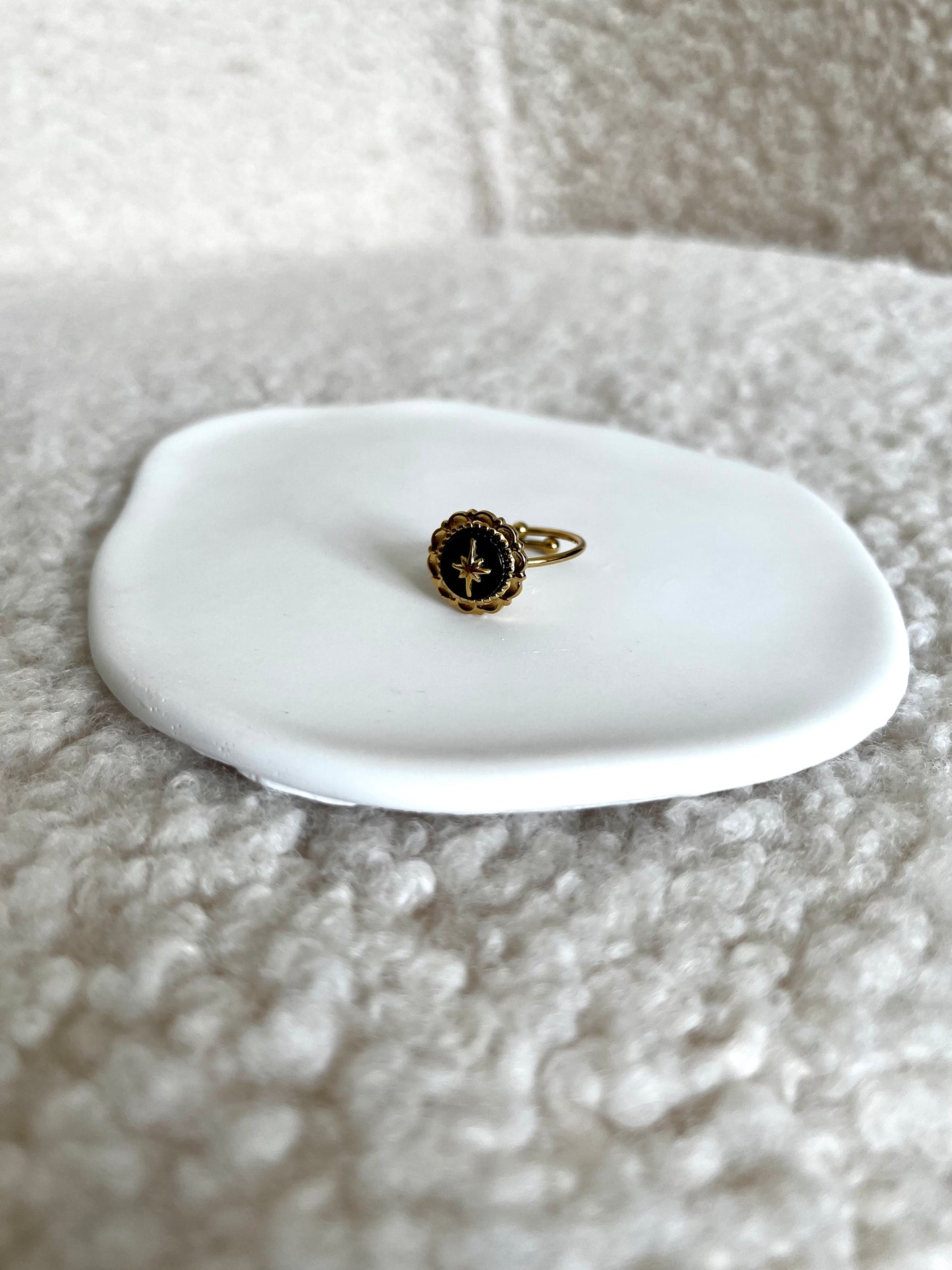 Bague Valéria noire