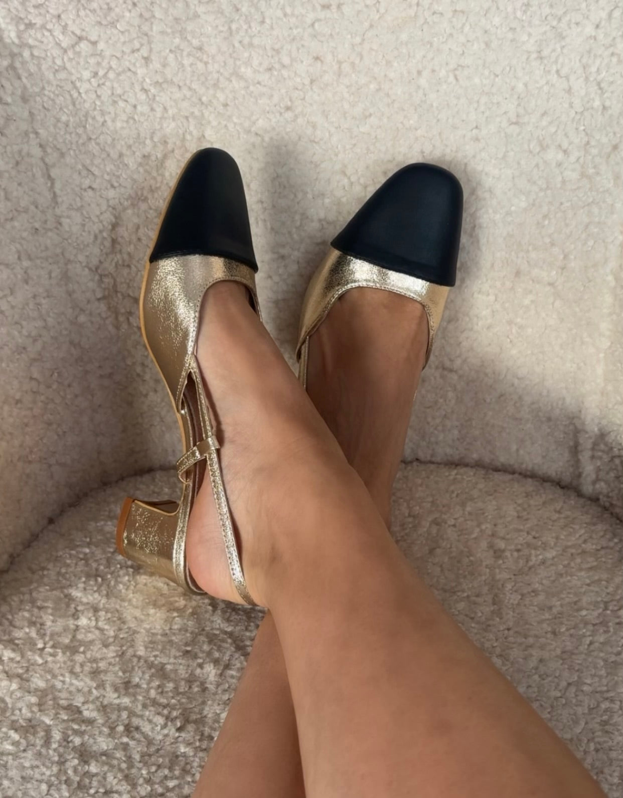 Slingbacks Adi Gold