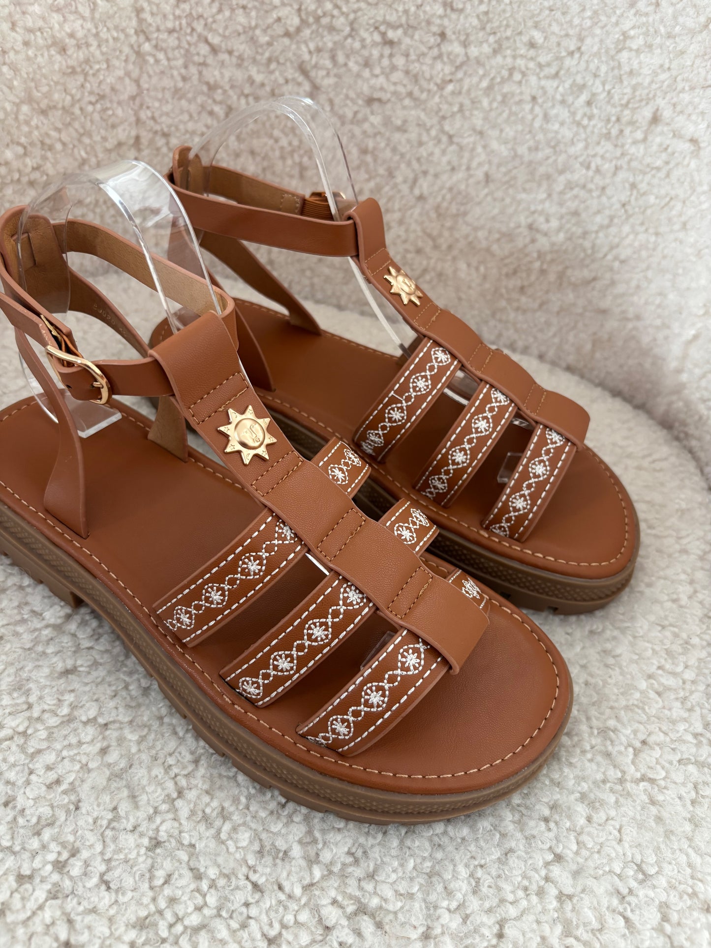 Sandales Brown