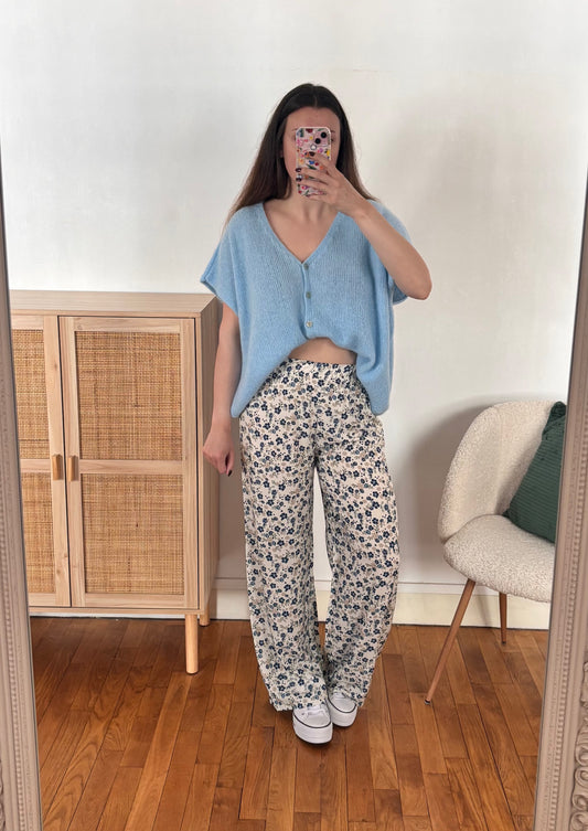 Pantalon bleu Eneko