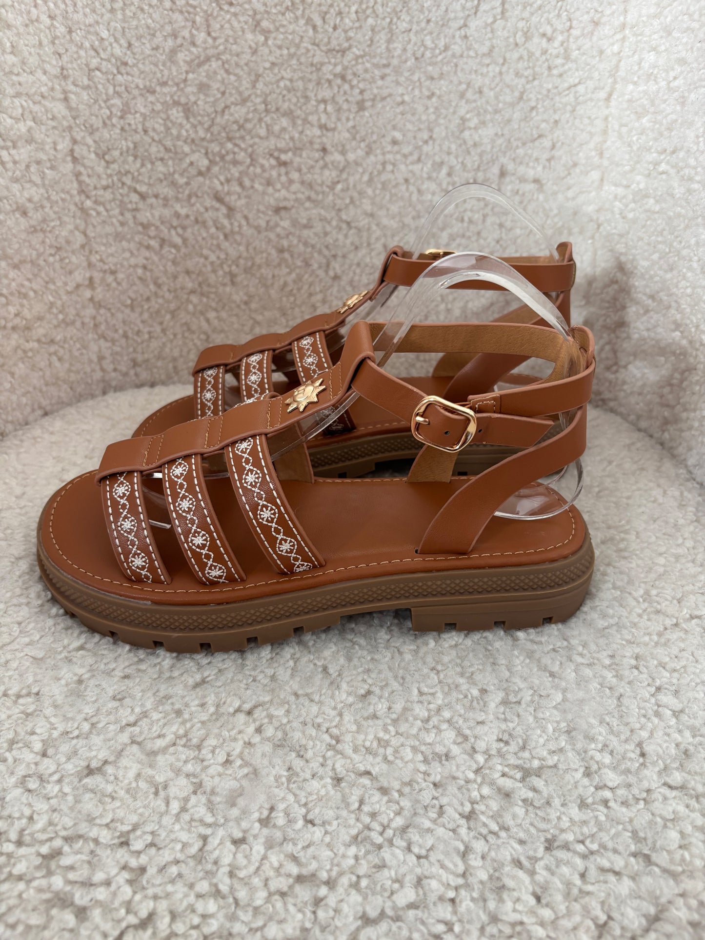 Sandales Brown