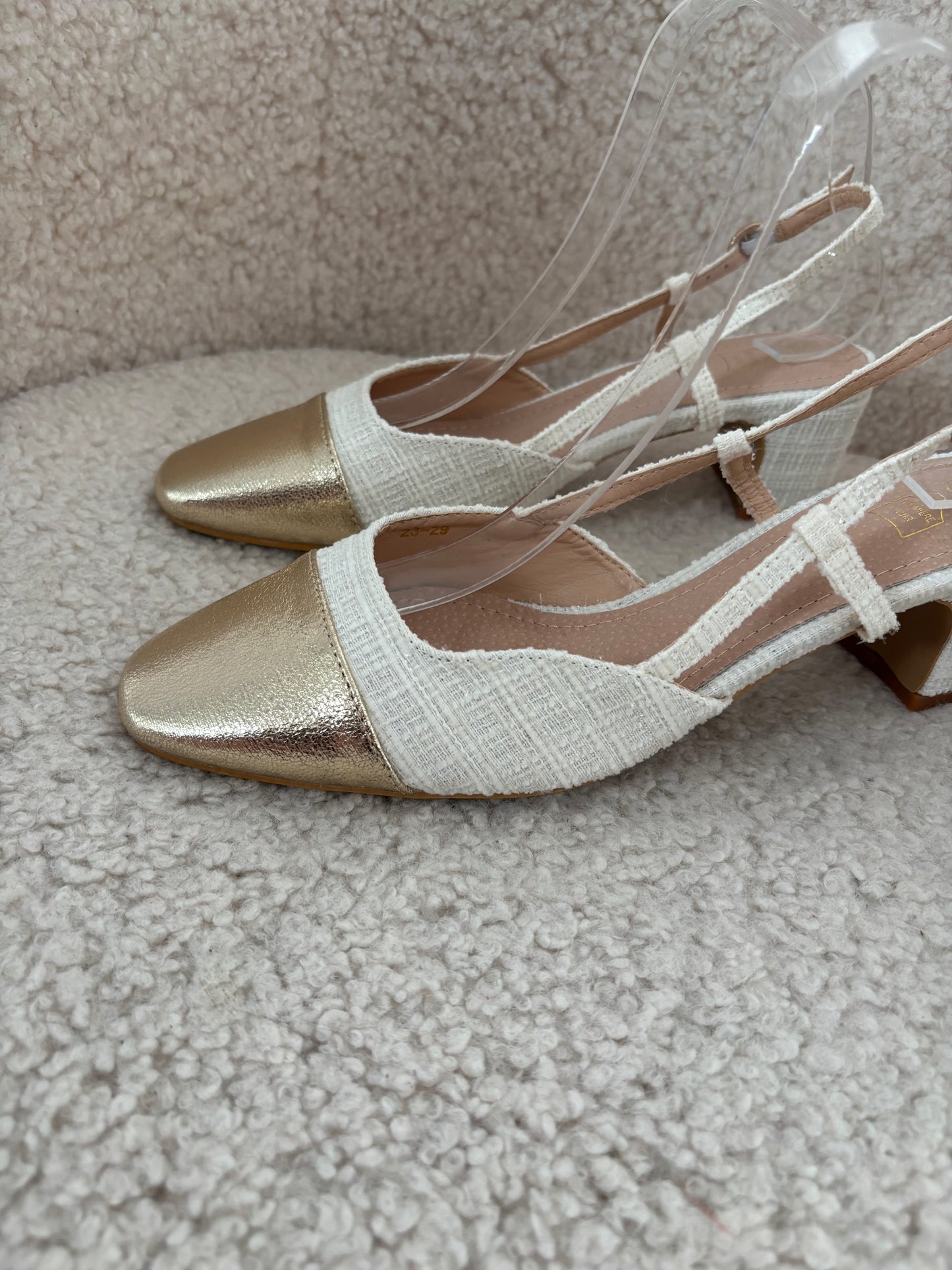 Slingbacks White