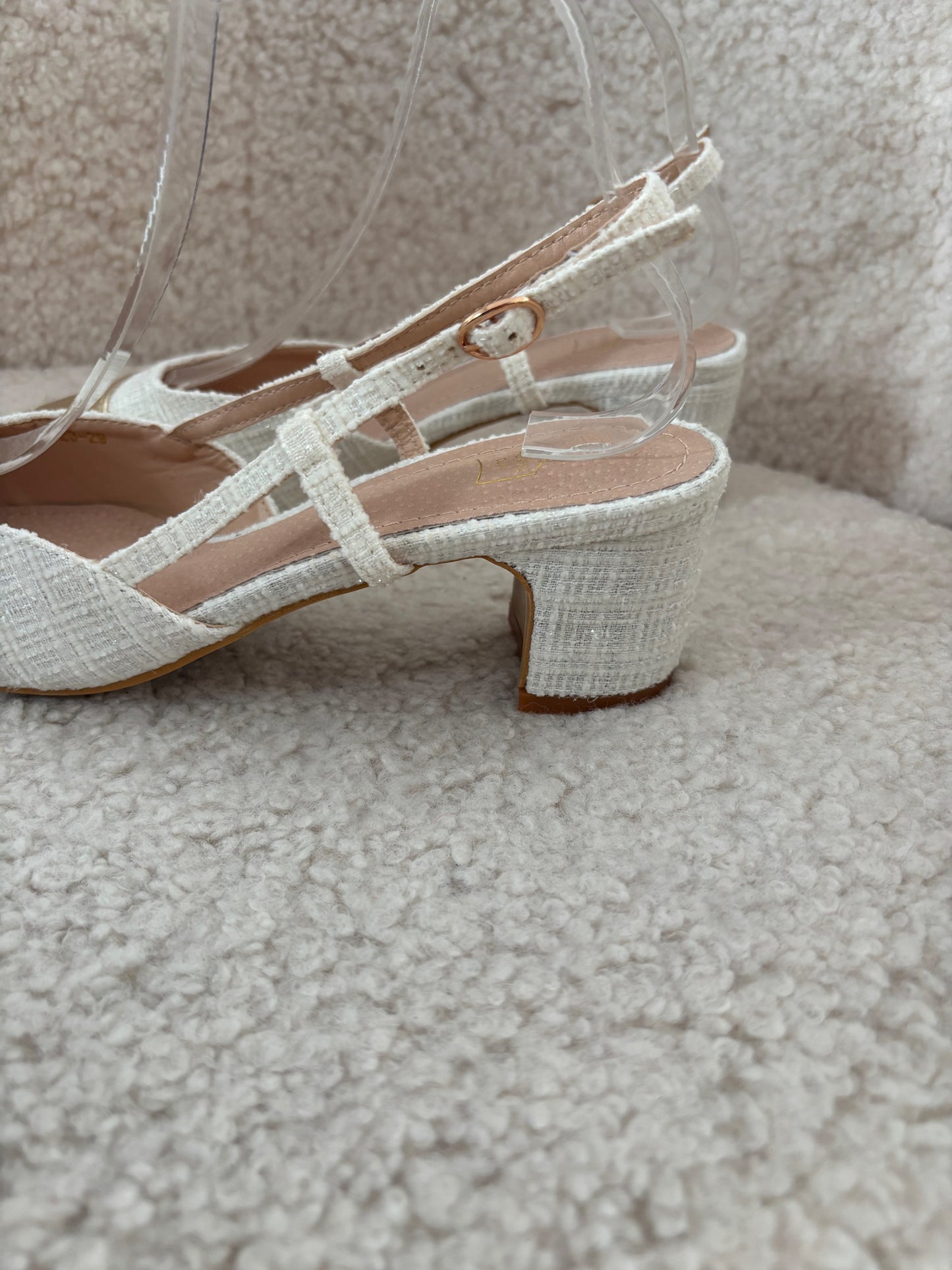 Slingbacks White