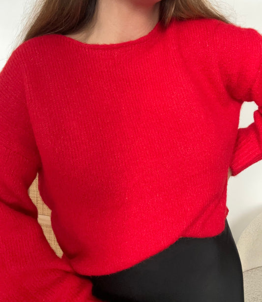 Pull Matheïs rouge