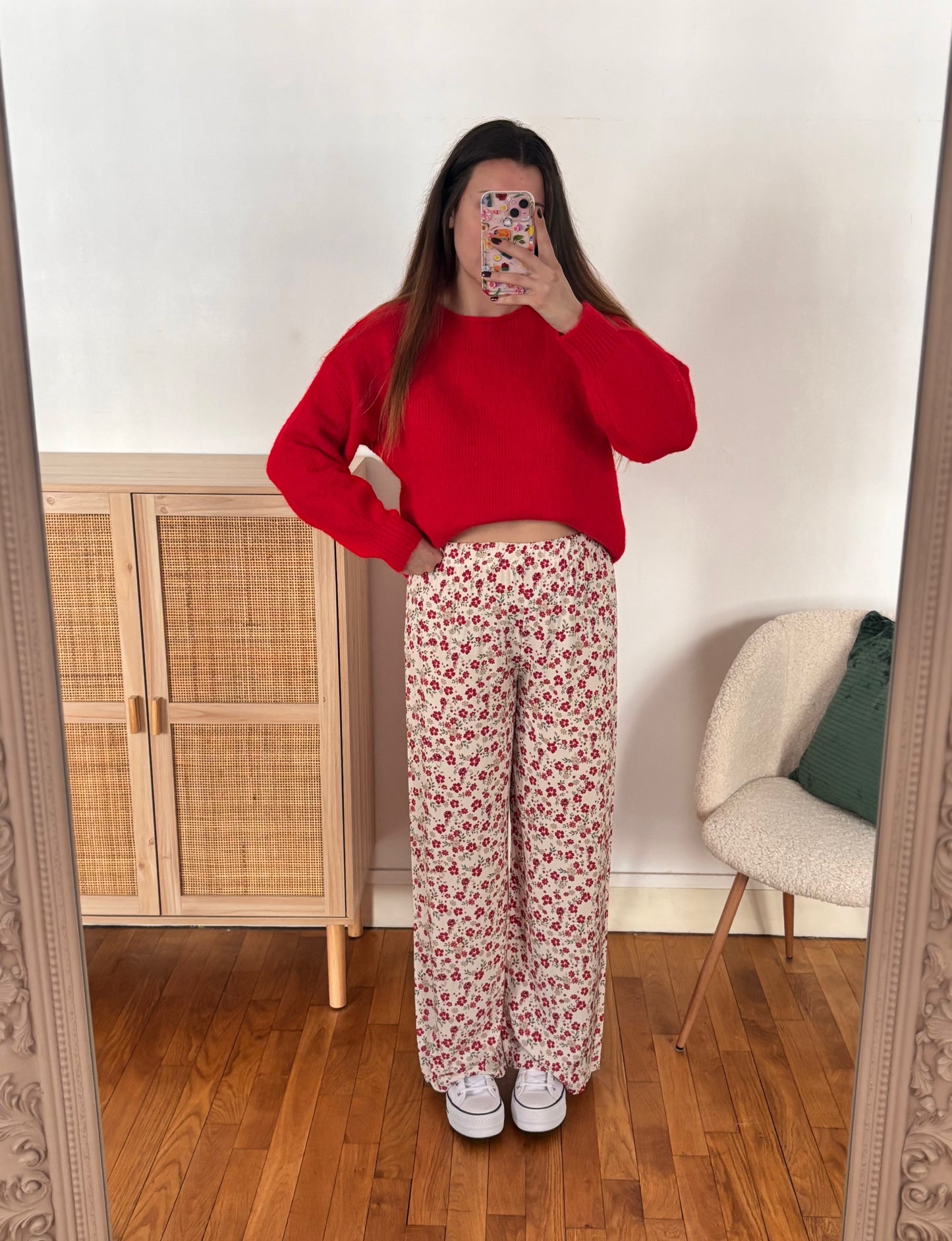 Pantalon rouge Eneko