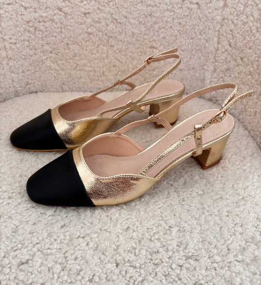 Slingbacks Adi Gold
