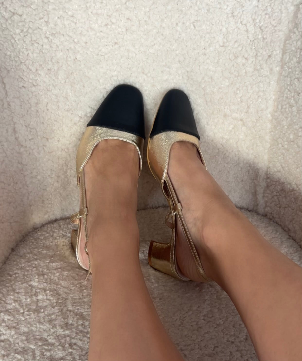 Slingbacks Adi Gold